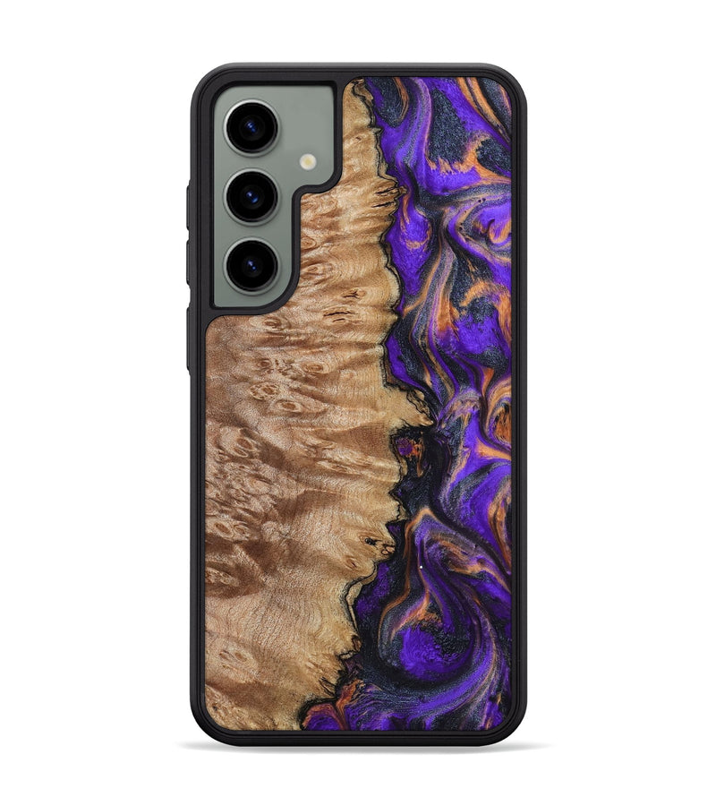 Galaxy S24 Plus Wood Phone Case - Houston (Purple, 799184)