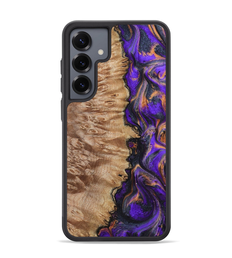 Galaxy S25 Plus Wood Phone Case - Houston (Purple, 799184)
