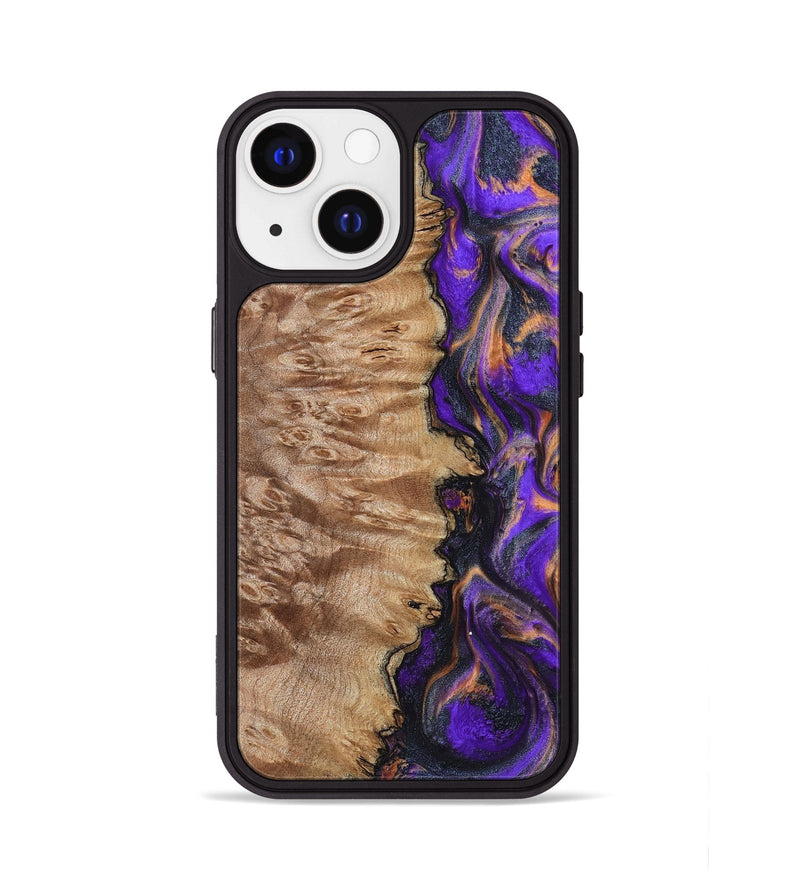 iPhone 13 Wood Phone Case - Houston (Purple, 799184)