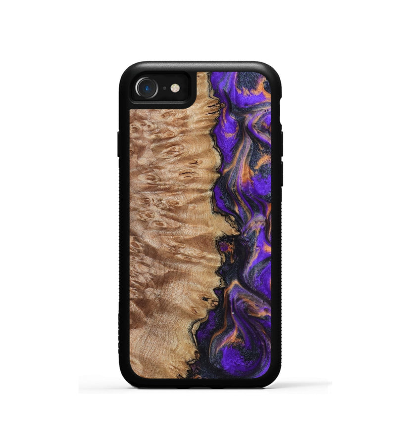 iPhone SE Wood Phone Case - Houston (Purple, 799184)