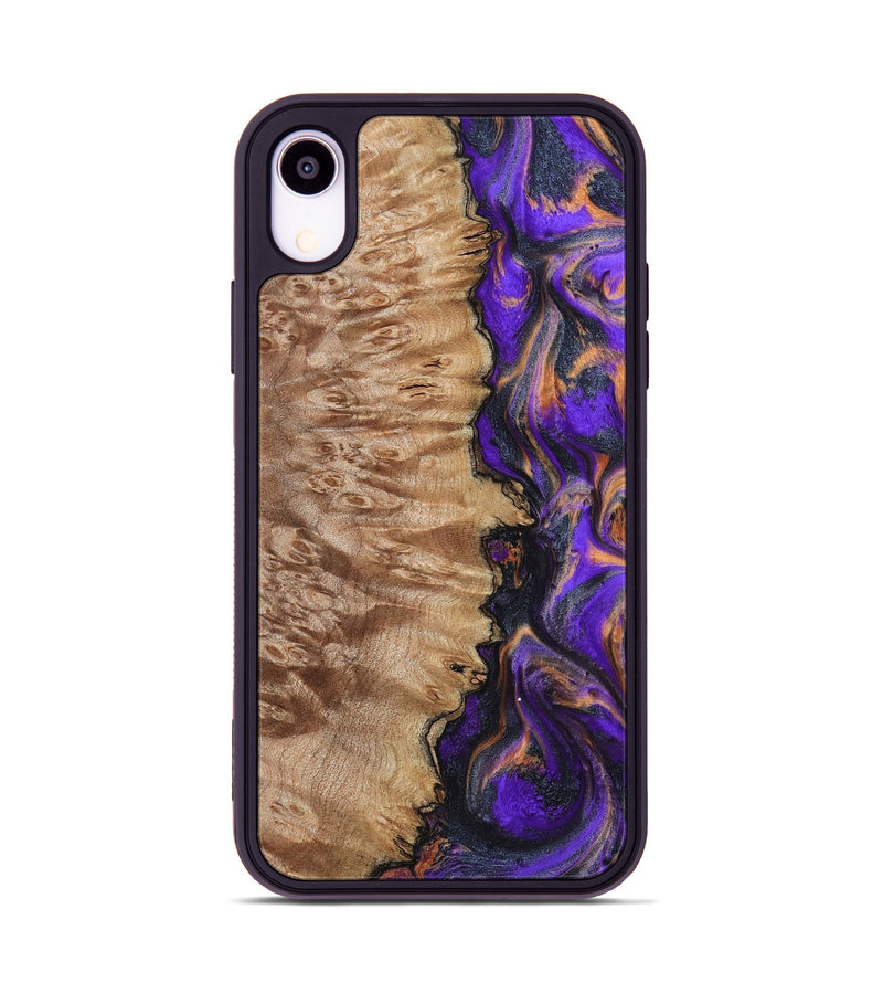 iPhone Xr Wood Phone Case - Houston (Purple, 799184)