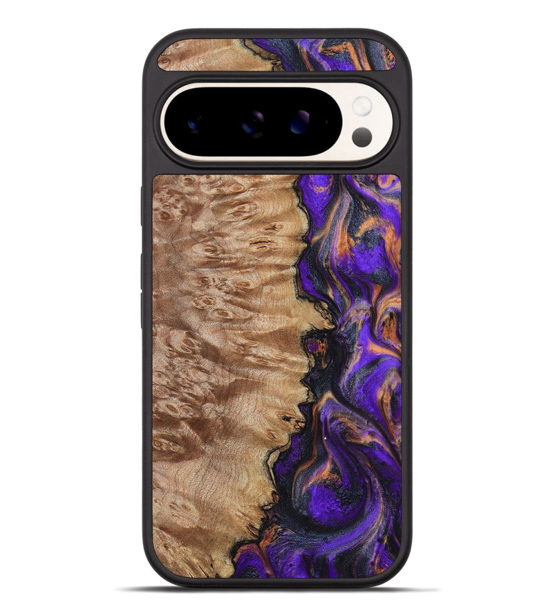 Pixel 9 Pro XL Wood Phone Case - Houston (Purple, 799184)