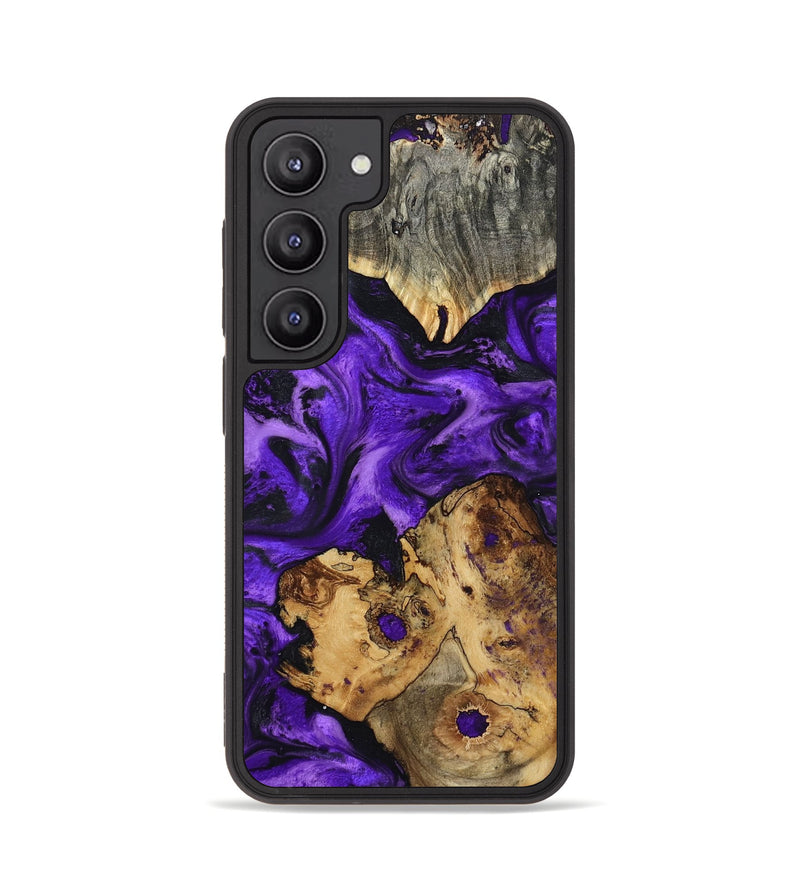 Galaxy S23 Wood Phone Case - Dominic (Purple, 799185)
