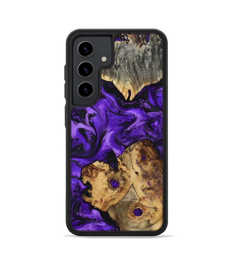 Galaxy S24 Wood Phone Case - Dominic (Purple, 799185)