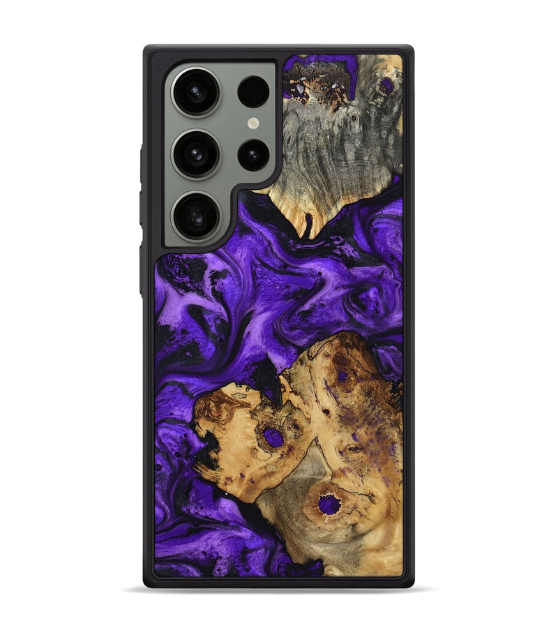 Galaxy S24 Ultra Wood Phone Case - Dominic (Purple, 799185)