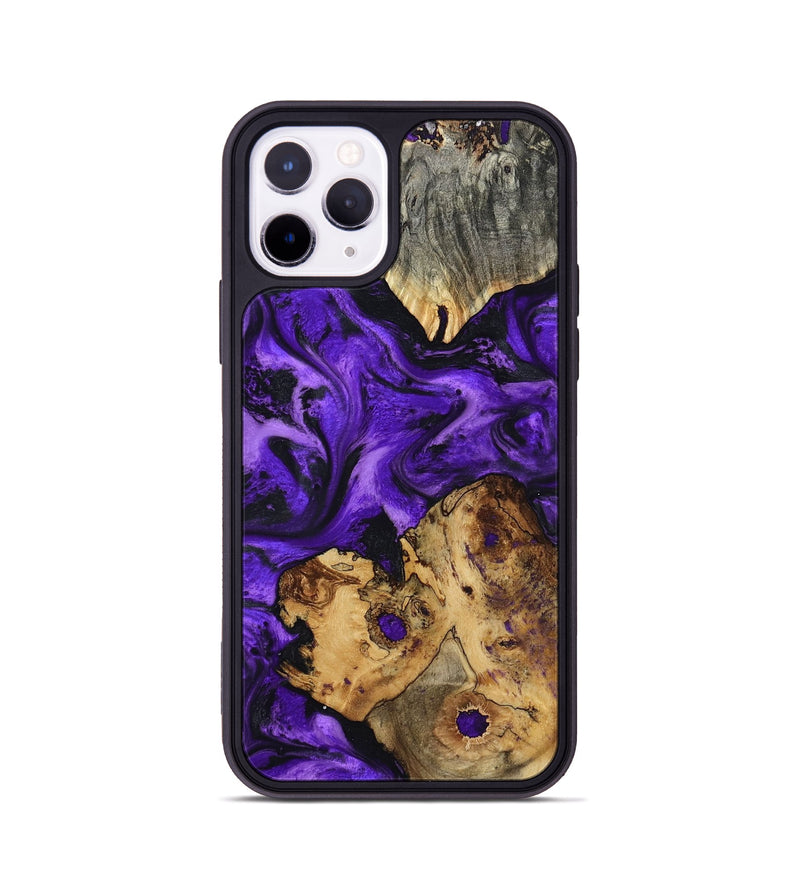 iPhone 11 Pro Wood Phone Case - Dominic (Purple, 799185)