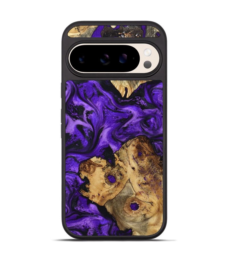 Pixel 10 Wood Phone Case - Dominic (Purple, 799185)