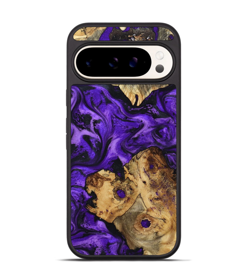 Pixel 9 Pro Wood Phone Case - Dominic (Purple, 799185)