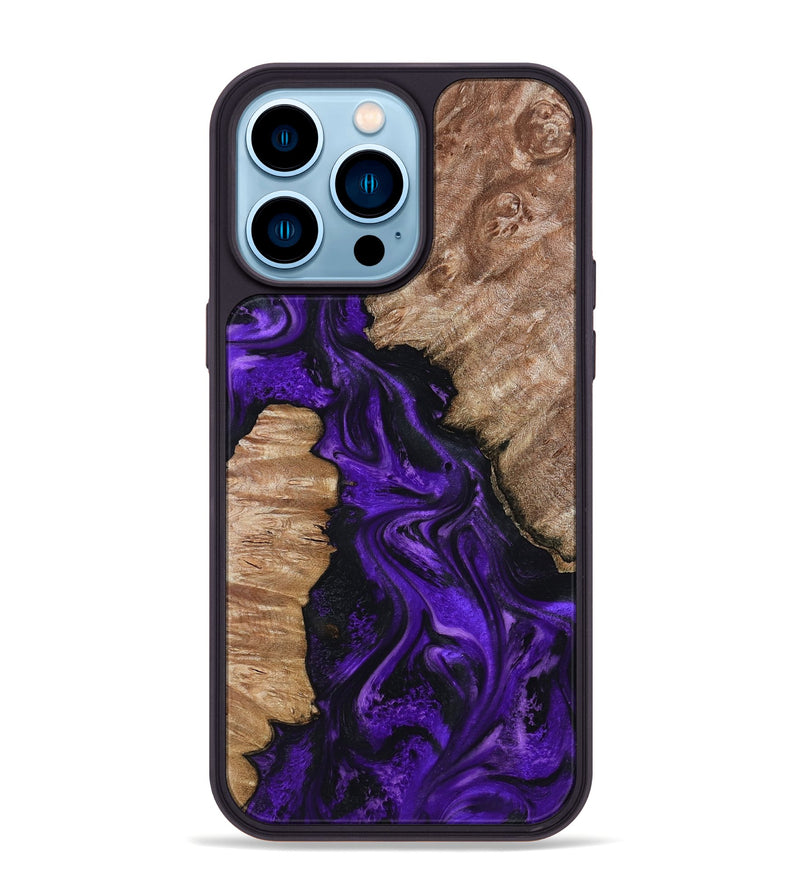 iPhone 14 Pro Max Wood Phone Case - Azariah (Hope, 799187)