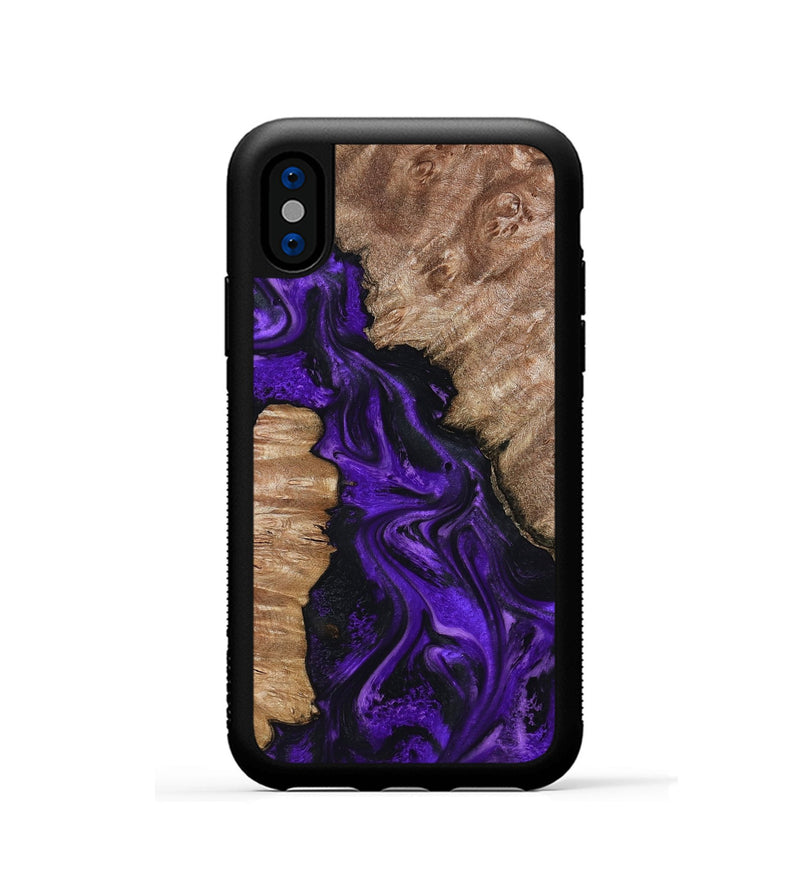 iPhone Xs Wood Phone Case - Azariah (Hope, 799187)