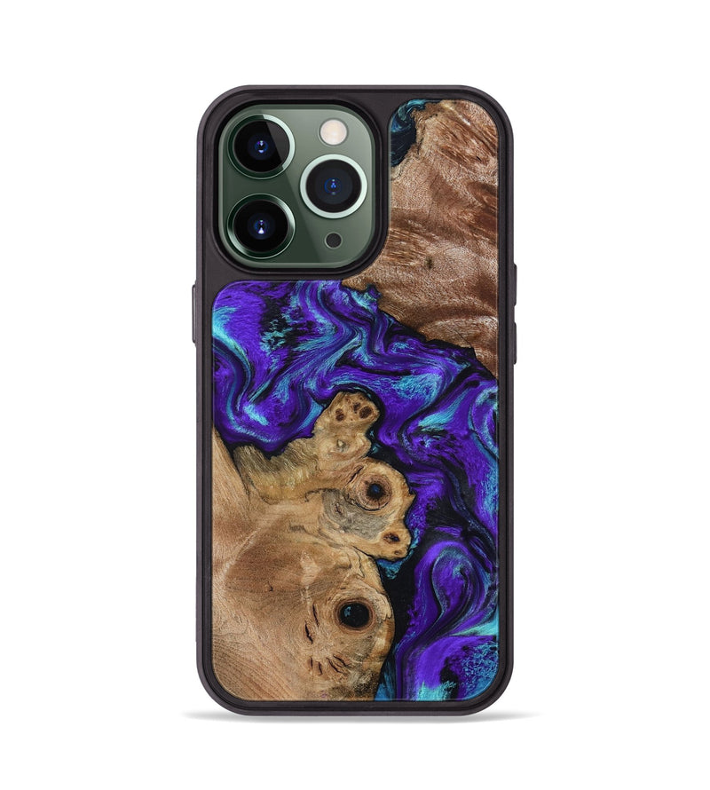 iPhone 13 Pro Wood Phone Case - Furman (Purple, 799188)