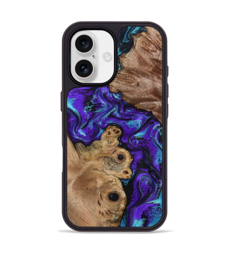 iPhone 17 Wood Phone Case - Furman (Purple, 799188)