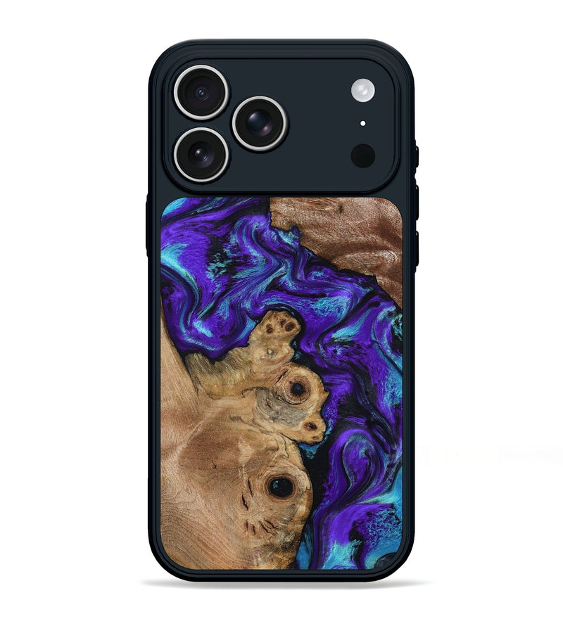 iPhone 17 Pro Max Wood Phone Case - Furman (Purple, 799188)