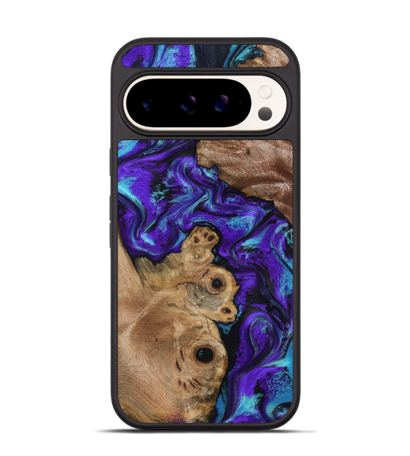 Pixel 9 Pro Wood Phone Case - Furman (Purple, 799188)