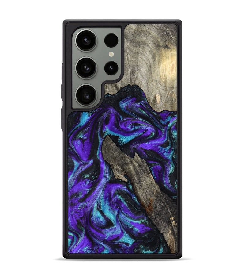 Galaxy S24 Ultra Wood Phone Case - Alannah (Purple, 799189)