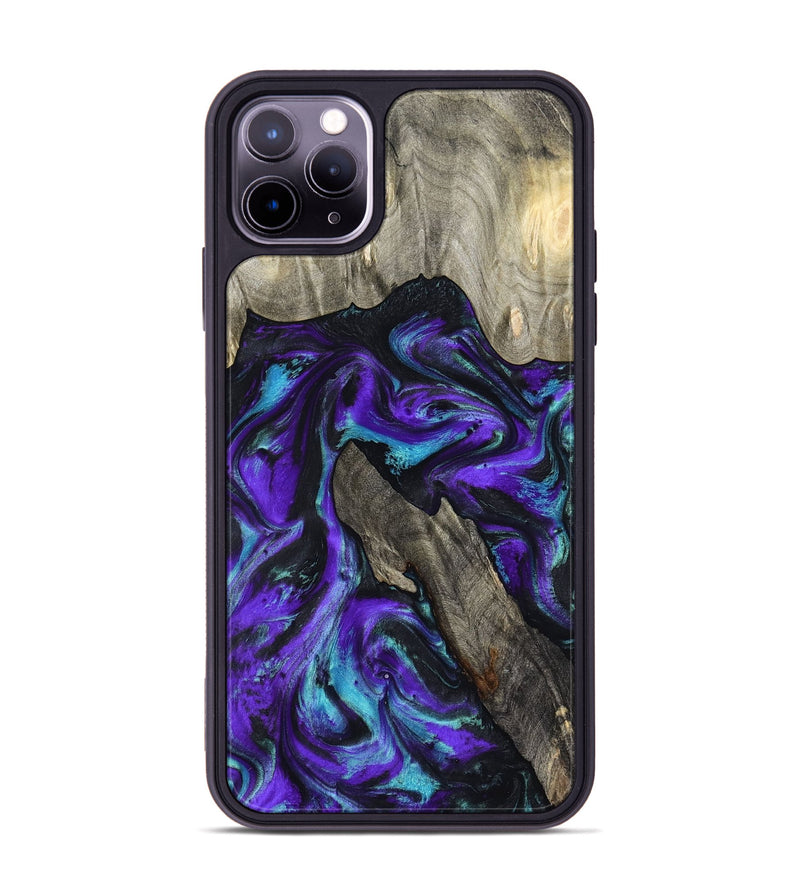 iPhone 11 Pro Max Wood Phone Case - Alannah (Purple, 799189)