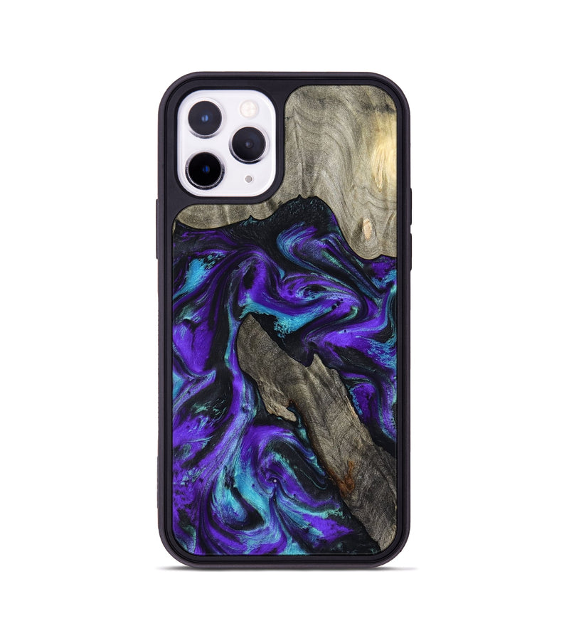 iPhone 11 Pro Wood Phone Case - Alannah (Purple, 799189)