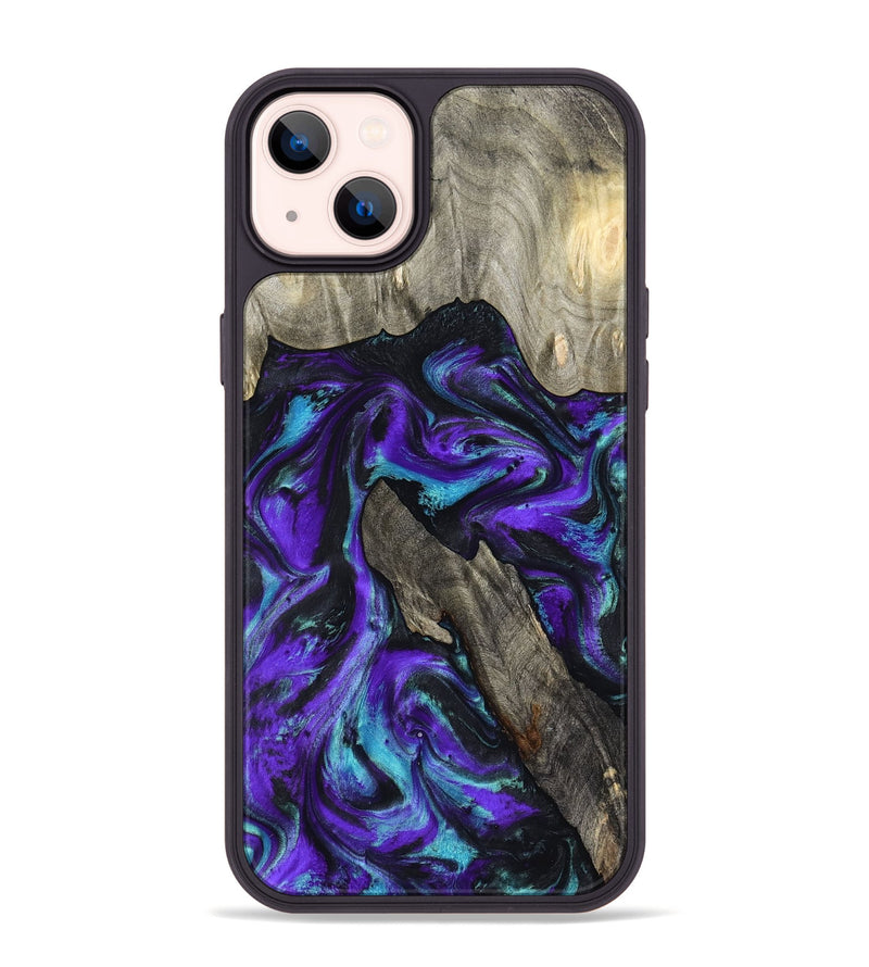 iPhone 14 Plus Wood Phone Case - Alannah (Purple, 799189)
