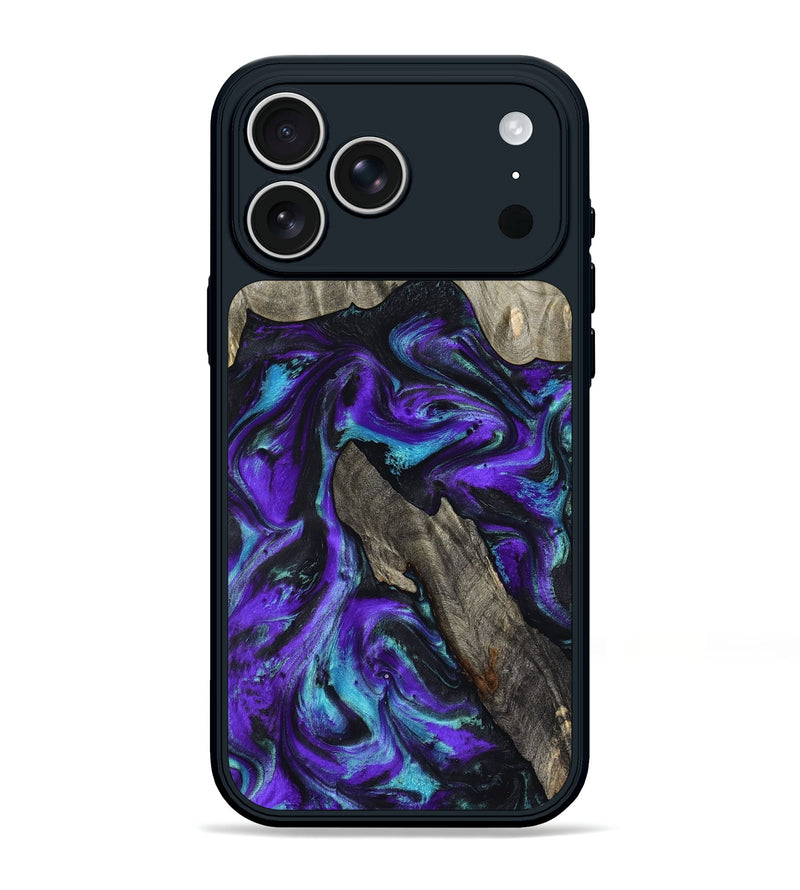 iPhone 17 Pro Max Wood Phone Case - Alannah (Purple, 799189)