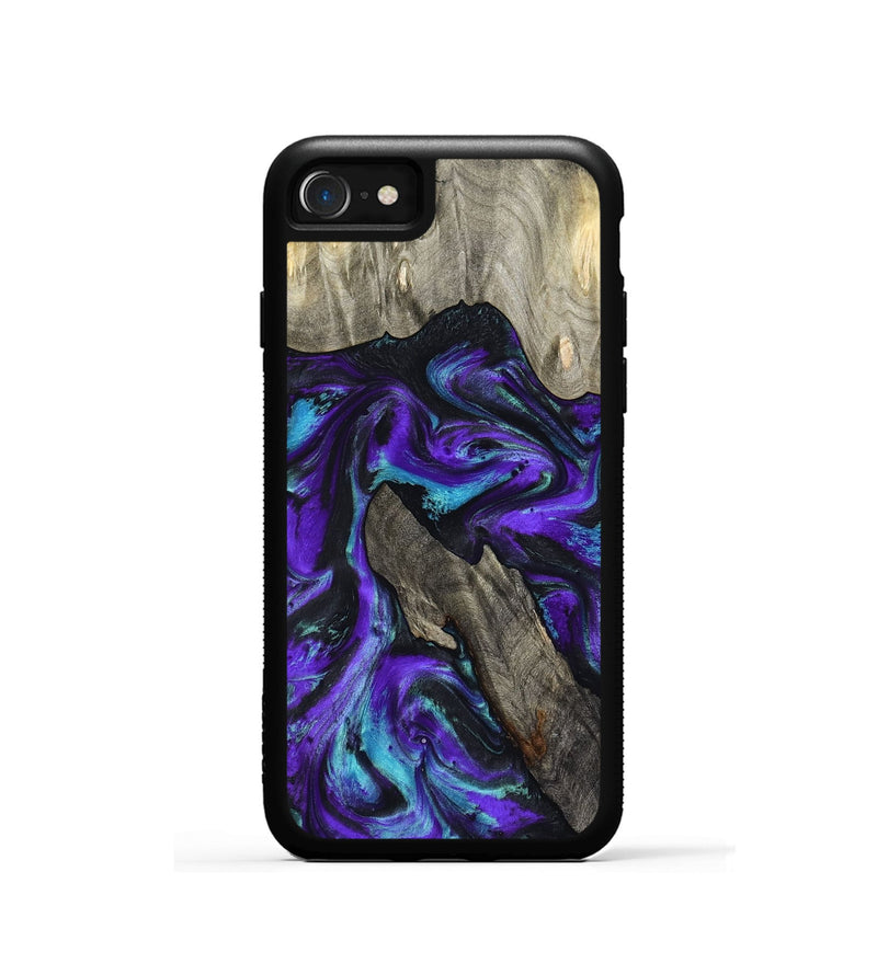 iPhone SE Wood Phone Case - Alannah (Purple, 799189)