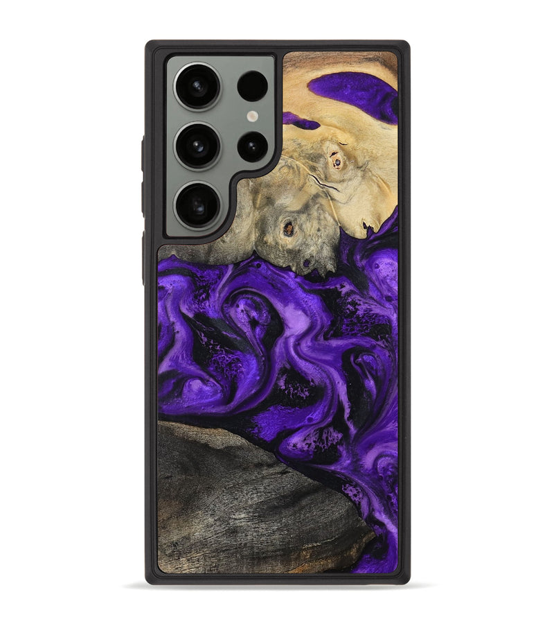 Galaxy S23 Ultra Wood Phone Case - Delano (Purple, 799190)