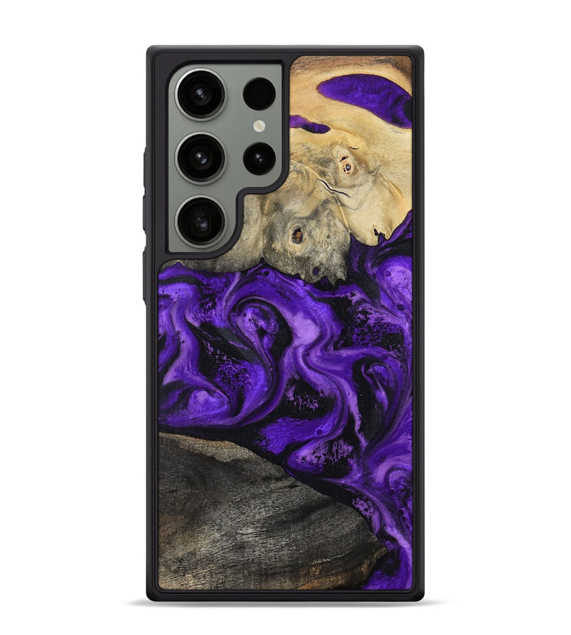 Galaxy S24 Ultra Wood Phone Case - Delano (Purple, 799190)