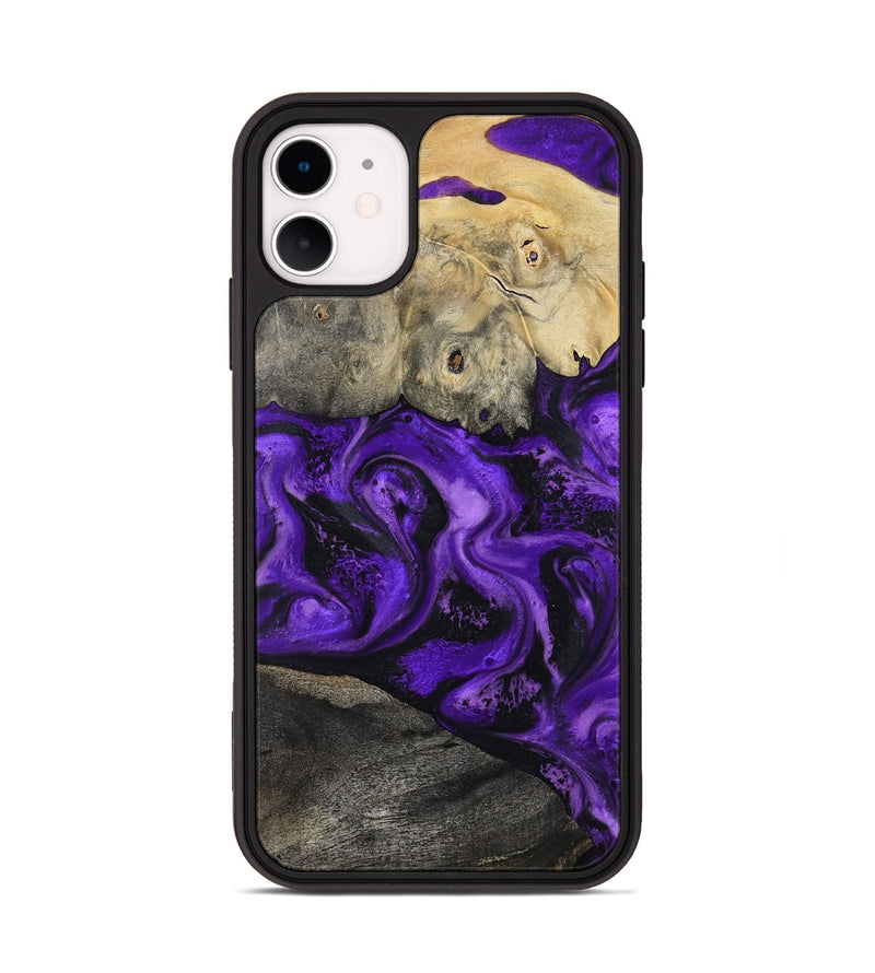 iPhone 11 Wood Phone Case - Delano (Purple, 799190)