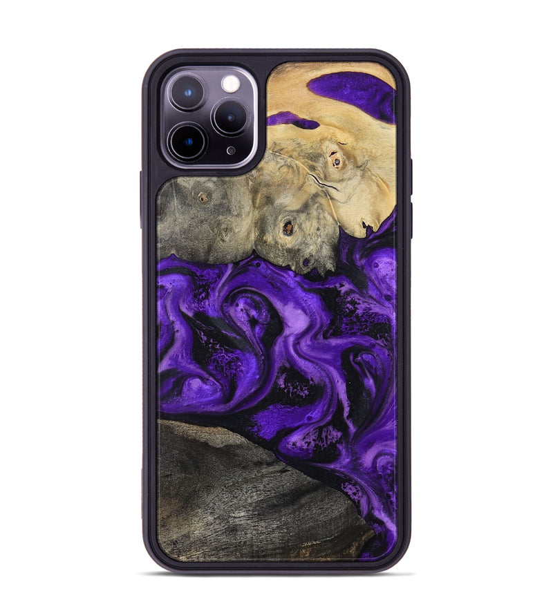 iPhone 11 Pro Max Wood Phone Case - Delano (Purple, 799190)