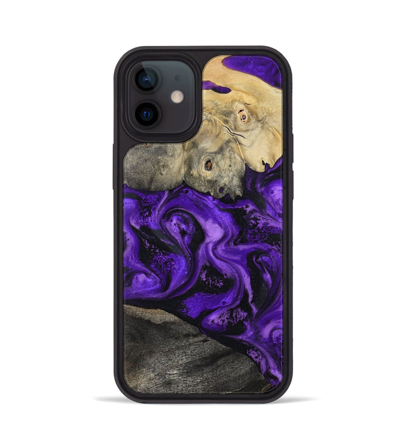 iPhone 12 Wood Phone Case - Delano (Purple, 799190)