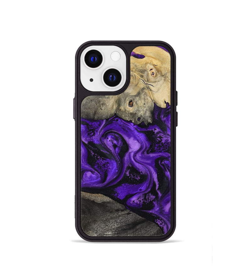iPhone 13 mini Wood Phone Case - Delano (Purple, 799190)