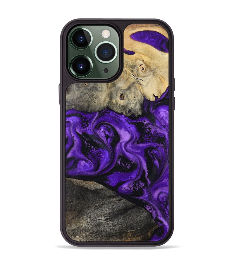 iPhone 13 Pro Max Wood Phone Case - Delano (Purple, 799190)
