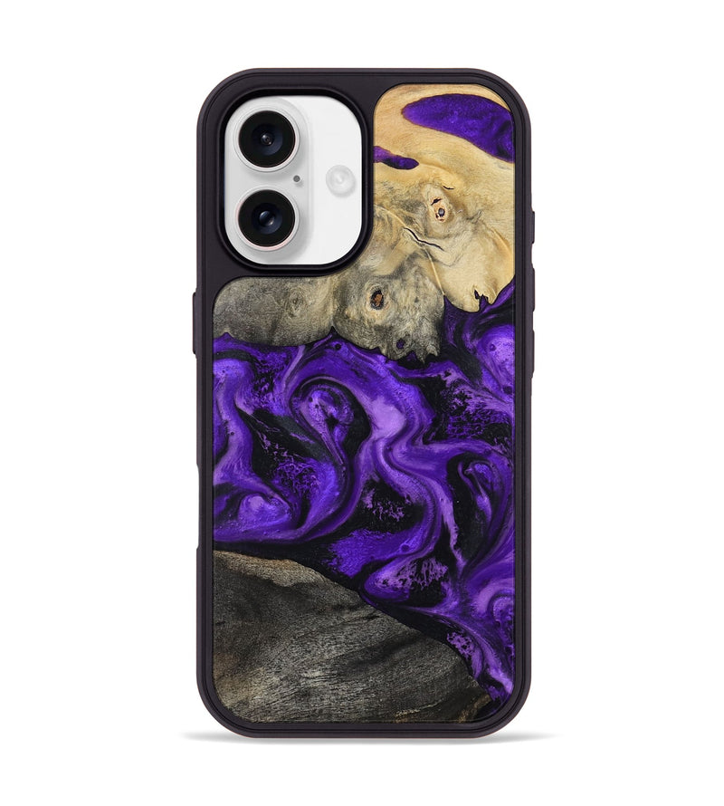 iPhone 17 Wood Phone Case - Delano (Purple, 799190)