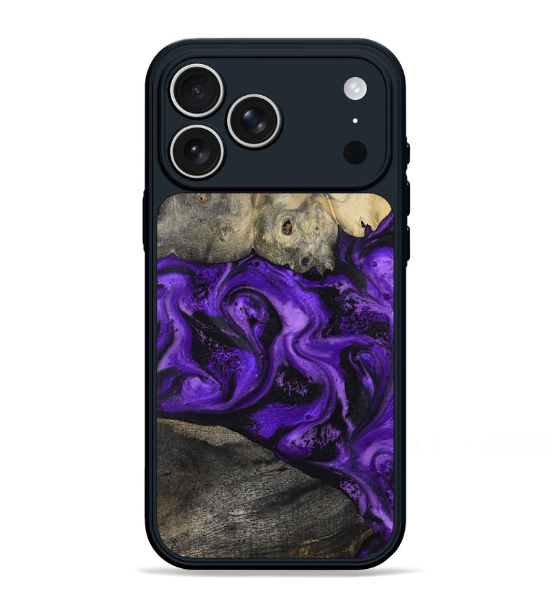iPhone 17 Pro Max Wood Phone Case - Delano (Purple, 799190)