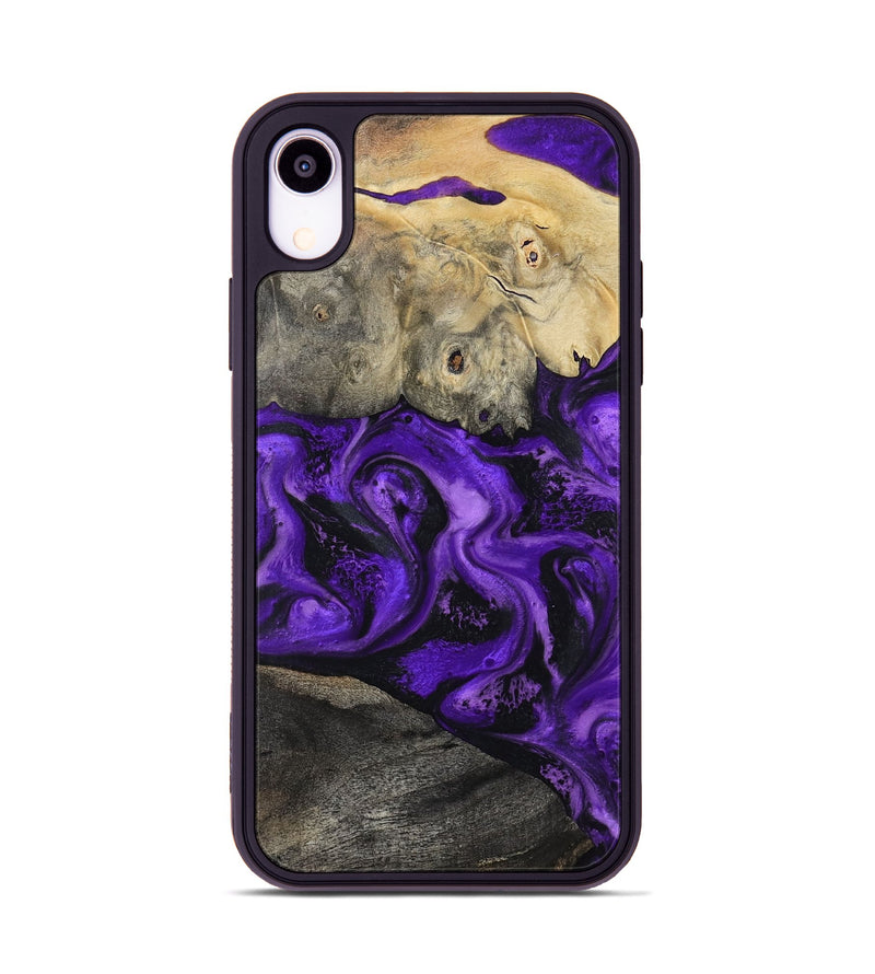 iPhone Xr Wood Phone Case - Delano (Purple, 799190)