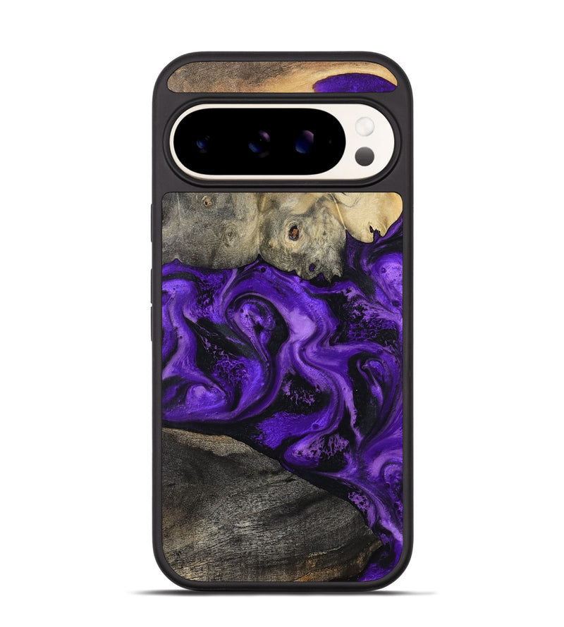 Pixel 9 Wood Phone Case - Delano (Purple, 799190)