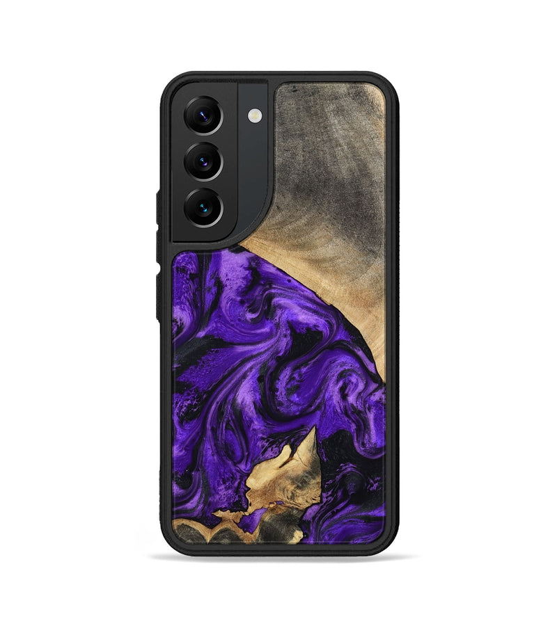 Galaxy S22 Wood Phone Case - Katie (Purple, 799191)