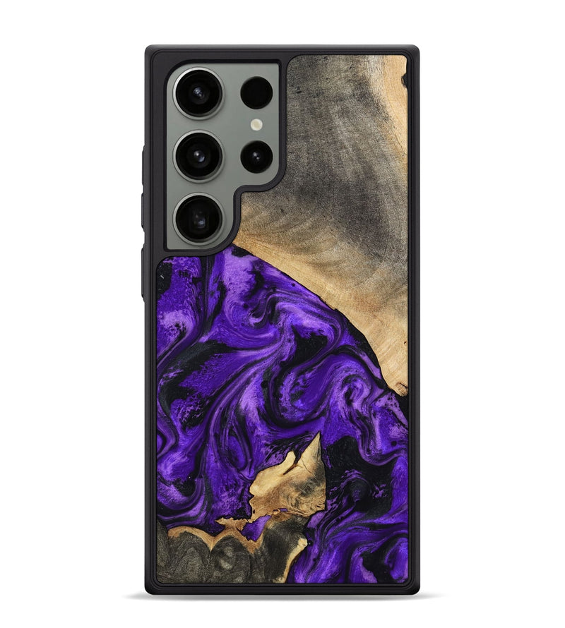 Galaxy S24 Ultra Wood Phone Case - Katie (Purple, 799191)