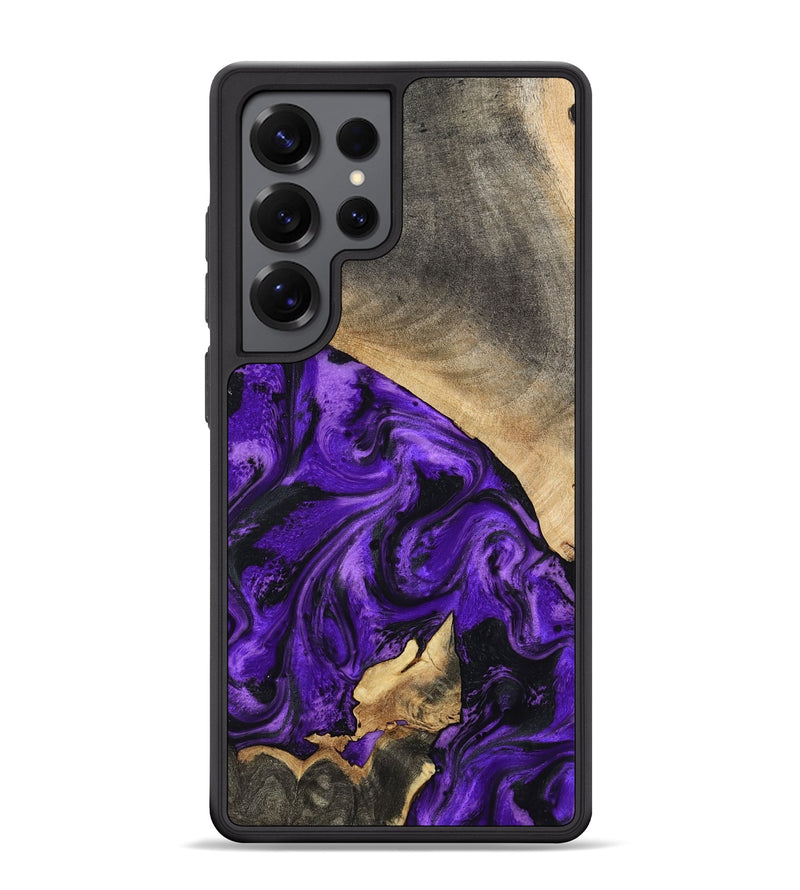 Galaxy S25 Ultra Wood Phone Case - Katie (Purple, 799191)