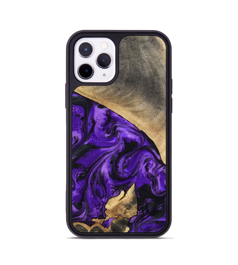 iPhone 11 Pro Wood Phone Case - Katie (Purple, 799191)