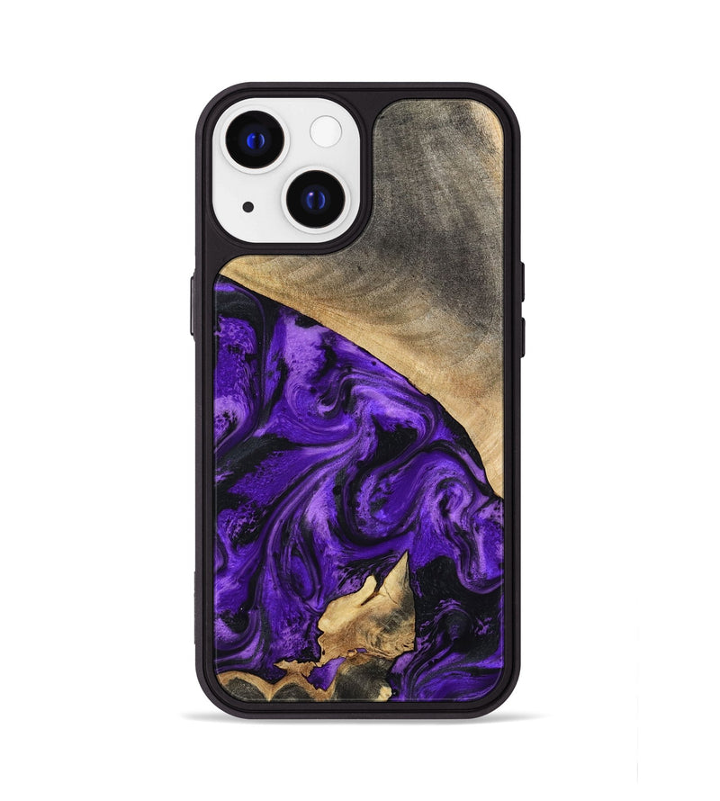 iPhone 13 Wood Phone Case - Katie (Purple, 799191)