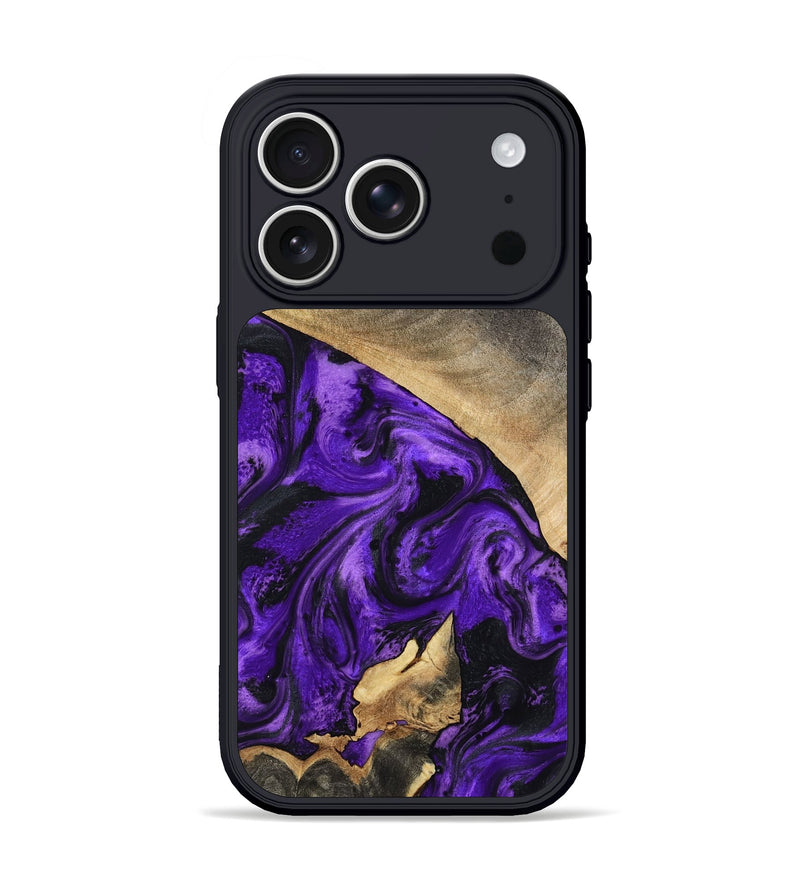 iPhone 17 Pro Wood Phone Case - Katie (Purple, 799191)