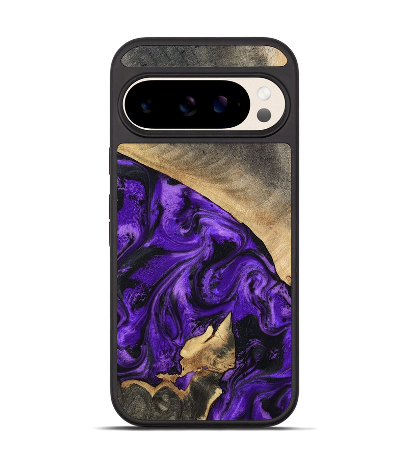 Pixel 10 Wood Phone Case - Katie (Purple, 799191)