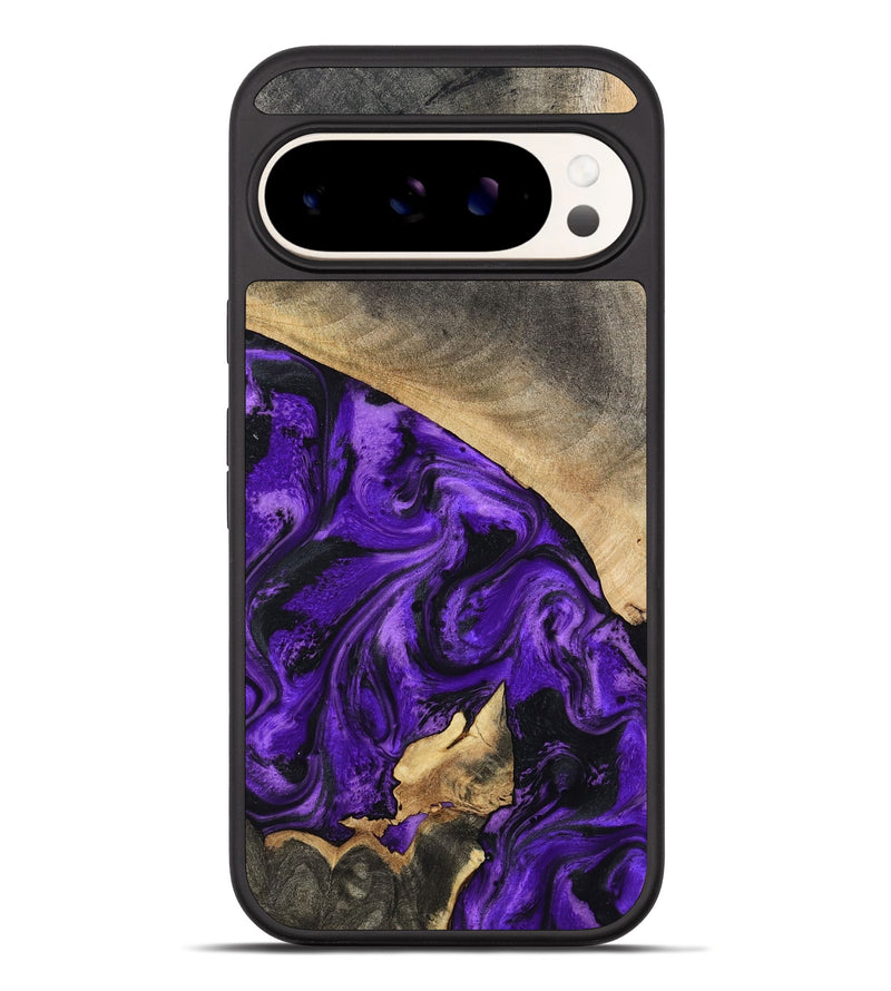 Pixel 10 Pro XL Wood Phone Case - Katie (Purple, 799191)