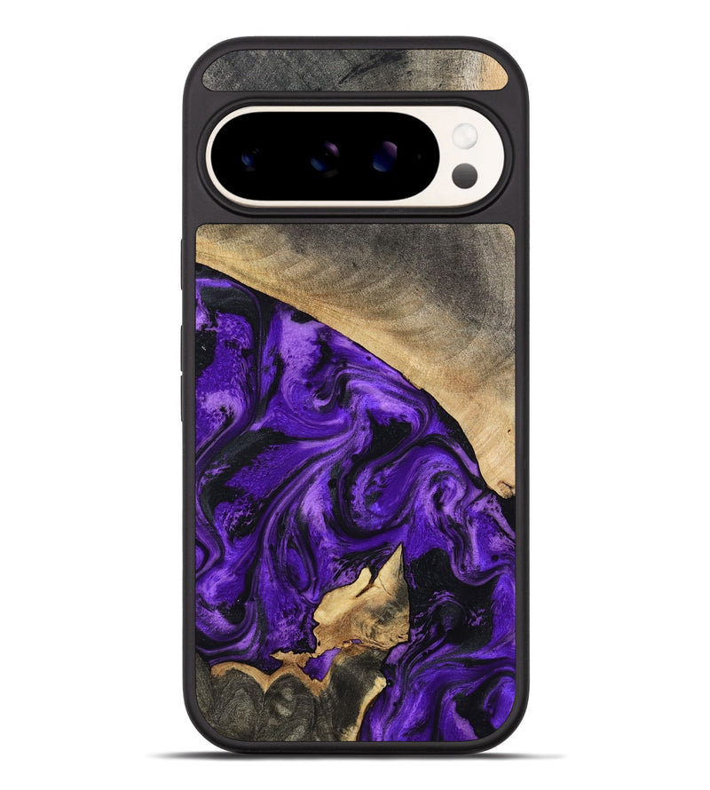 Pixel 9 Pro XL Wood Phone Case - Katie (Purple, 799191)