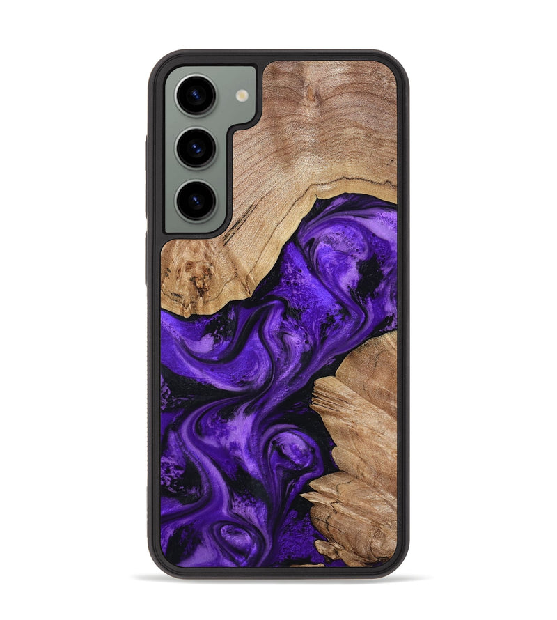 Galaxy S23 Plus Wood Phone Case - Alessia (Purple, 799192)