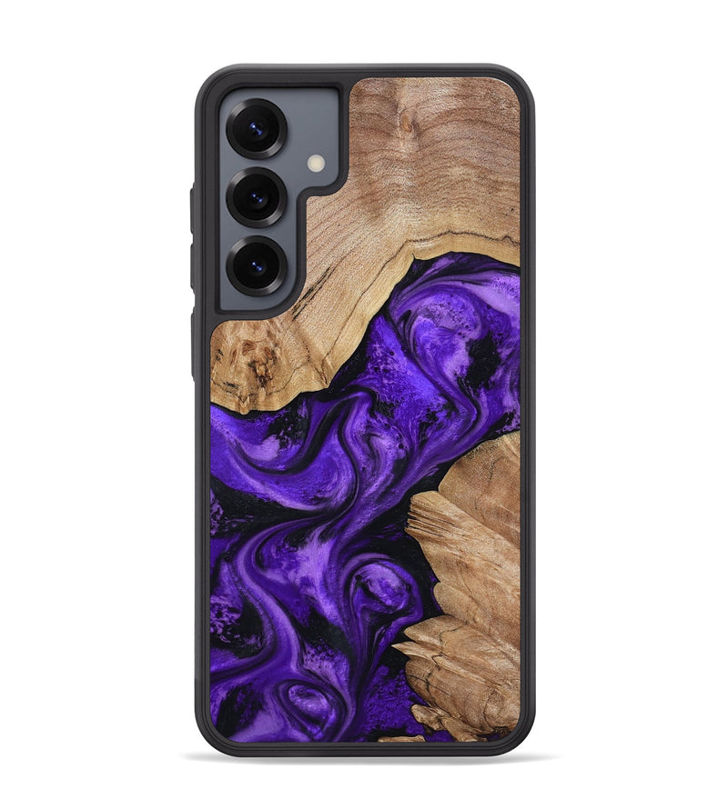 Galaxy S25 Plus Wood Phone Case - Alessia (Purple, 799192)