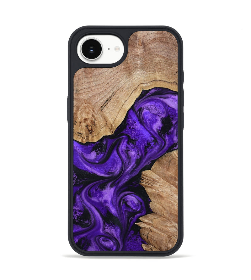 iPhone 16e Wood Phone Case - Alessia (Purple, 799192)