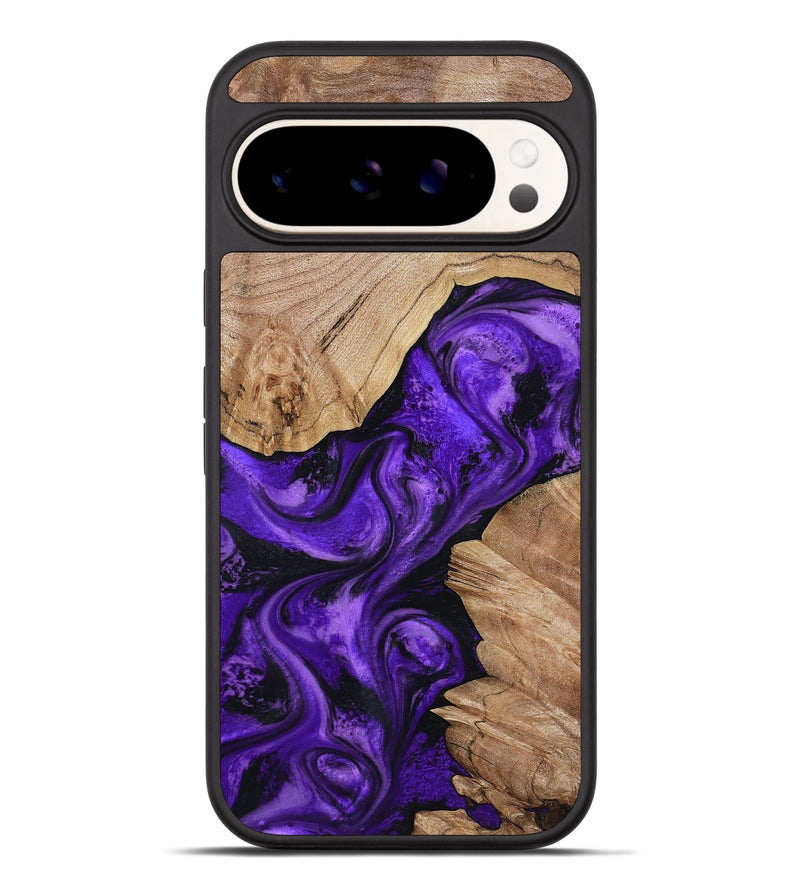 Pixel 9 Pro XL Wood Phone Case - Alessia (Purple, 799192)