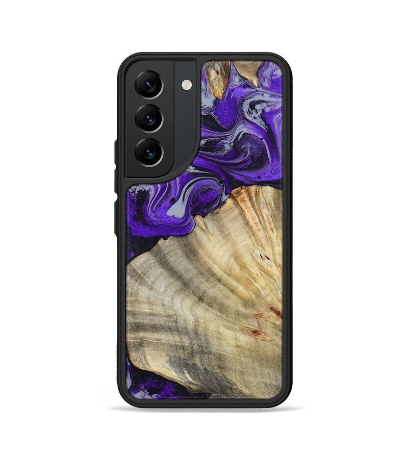Galaxy S22 Wood Phone Case - Debbra (Purple, 799193)