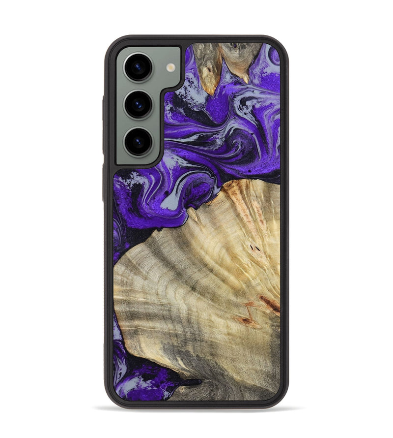 Galaxy S23 Plus Wood Phone Case - Debbra (Purple, 799193)